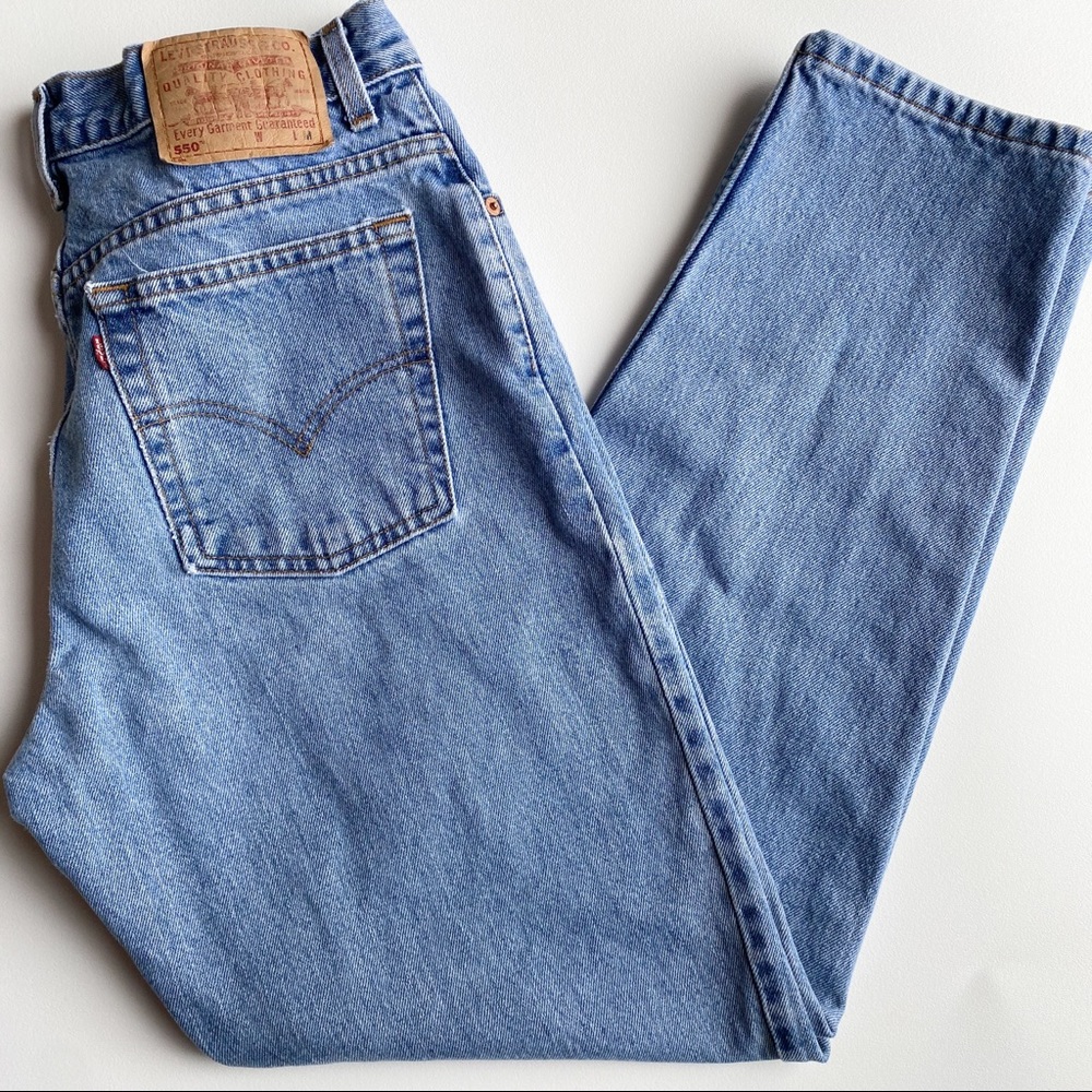 Vintage Levi’s 550 High Rise Denim Jeans